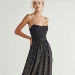 Free People Little Of Your Love Smocked Ditsy Floral Jumpsuit Small